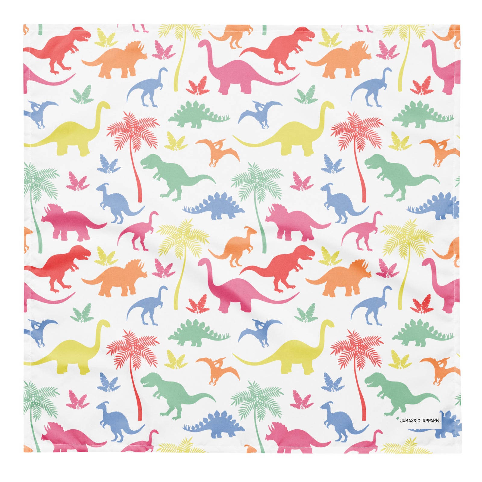 Vibrant Prehistoric Adventure - Dinosaur Bandana