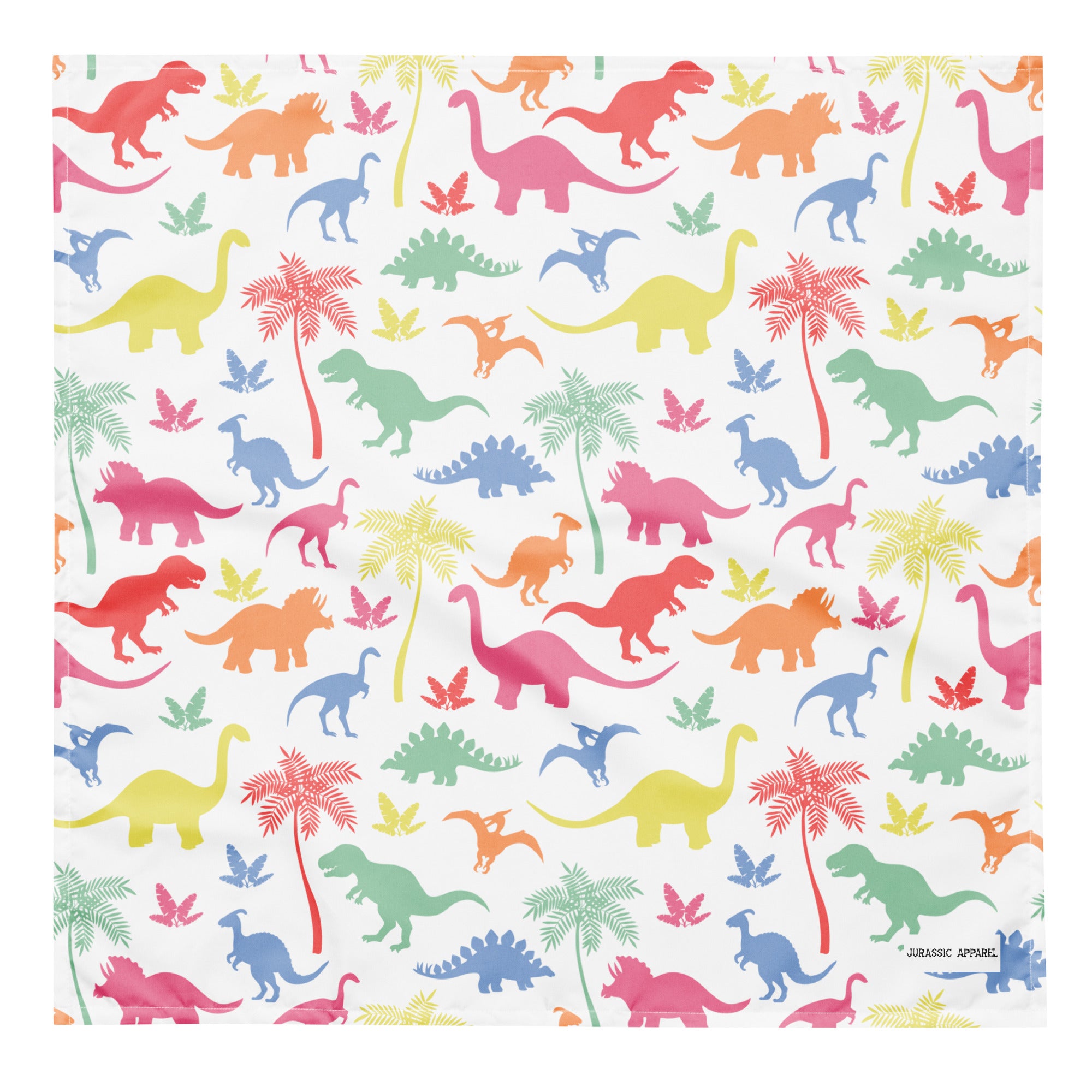 Vibrant Prehistoric Adventure - Dinosaur Bandana