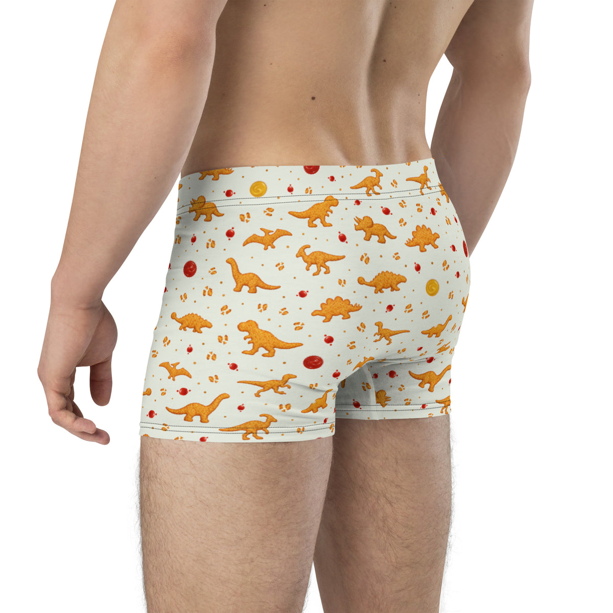 Dino Nuggies men's dinosaur boxer briefs