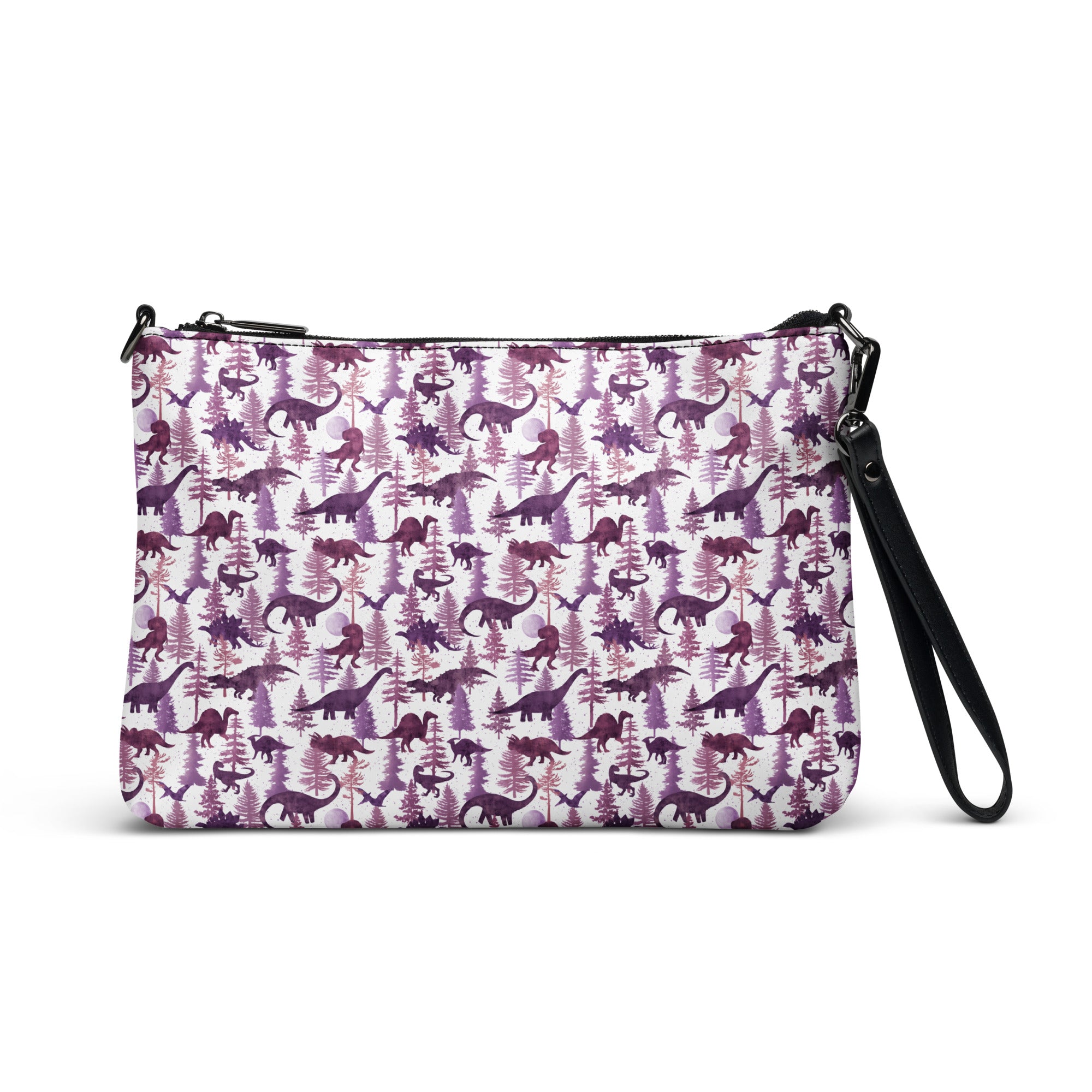 Purple Dino Forest - Dinosaur Purse