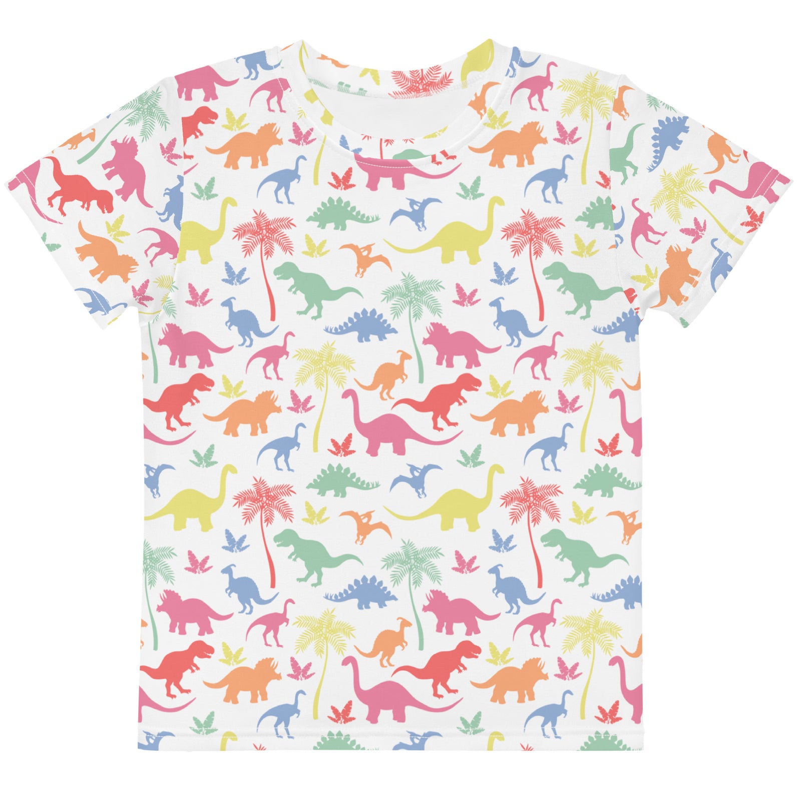 Vibrant Prehistoric Adventure - Dinosaur Toddler T-Shirt