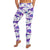 Crazy Purple Dinos - Women's Dinosaur Leggings