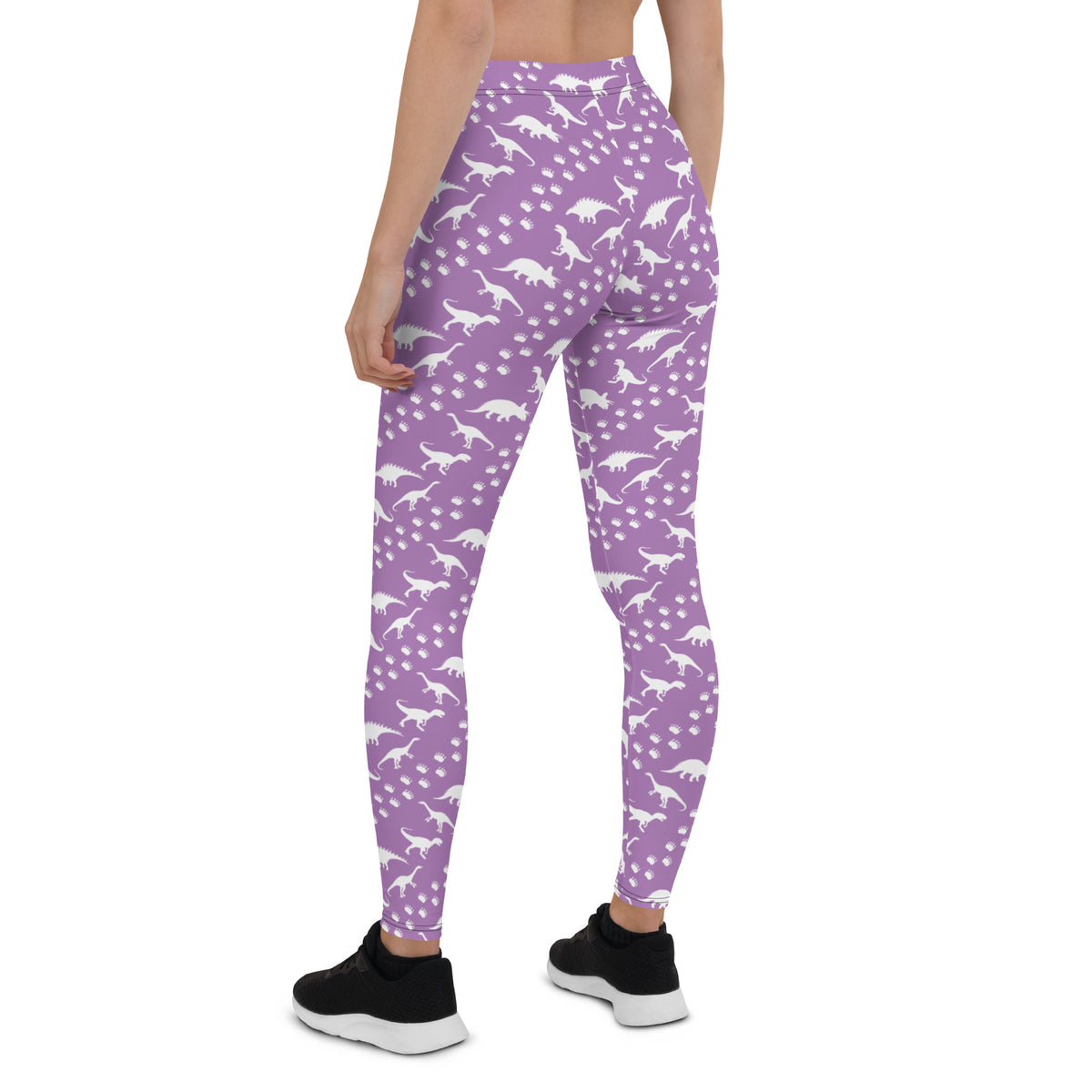 Purple Dinos - Dinosaur Leggings