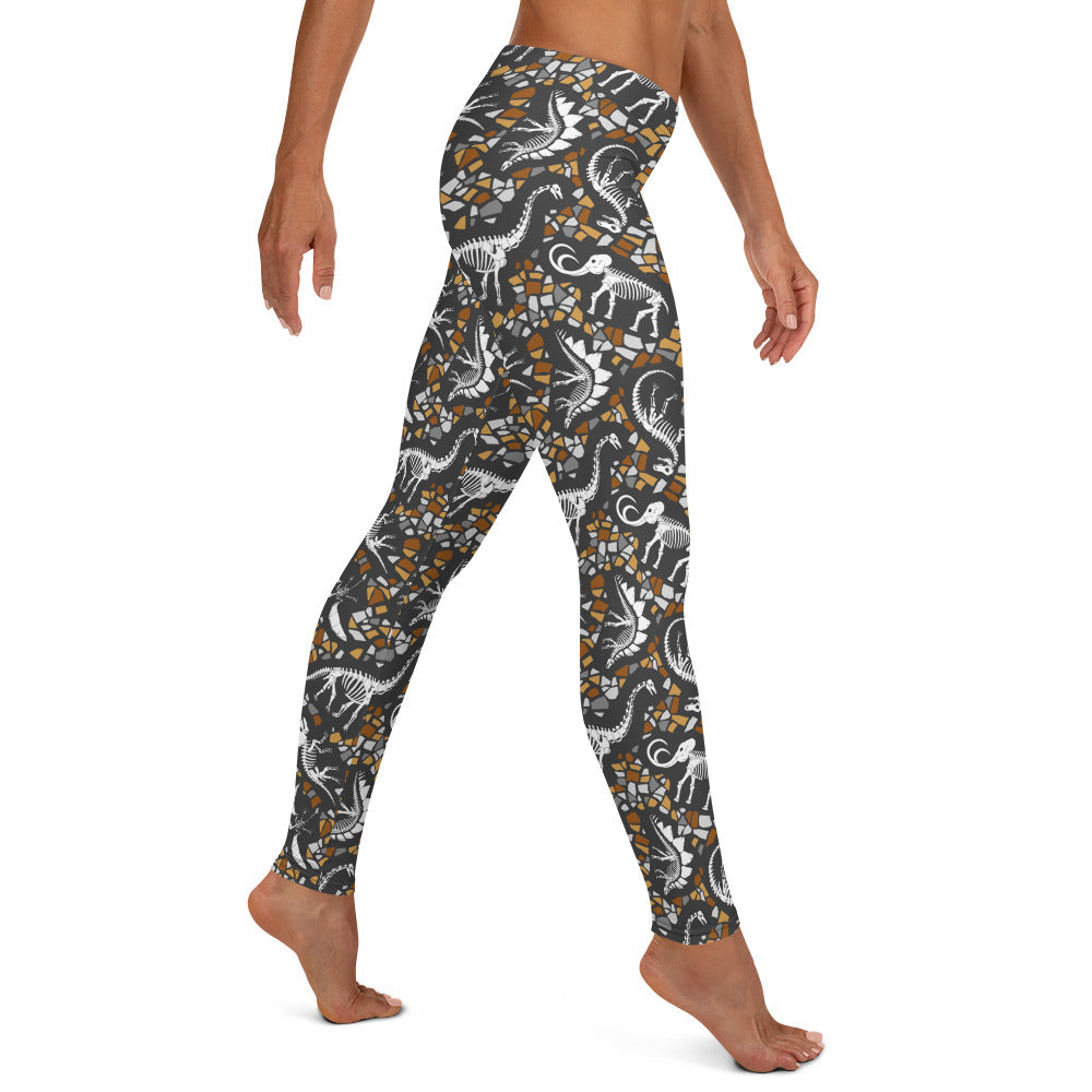 Dinosaur Terrazzo - Dinosaur Leggings