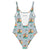 SUP Rex - Women's Dinosaur One-Piece Swimsuit