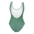 Green Stegosaurus - Women's Dinosaur Swimsuit