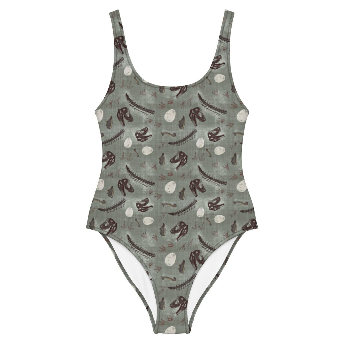 Ancient Relics - Women&#39;s Dinosaur One-Piece Swimsuit