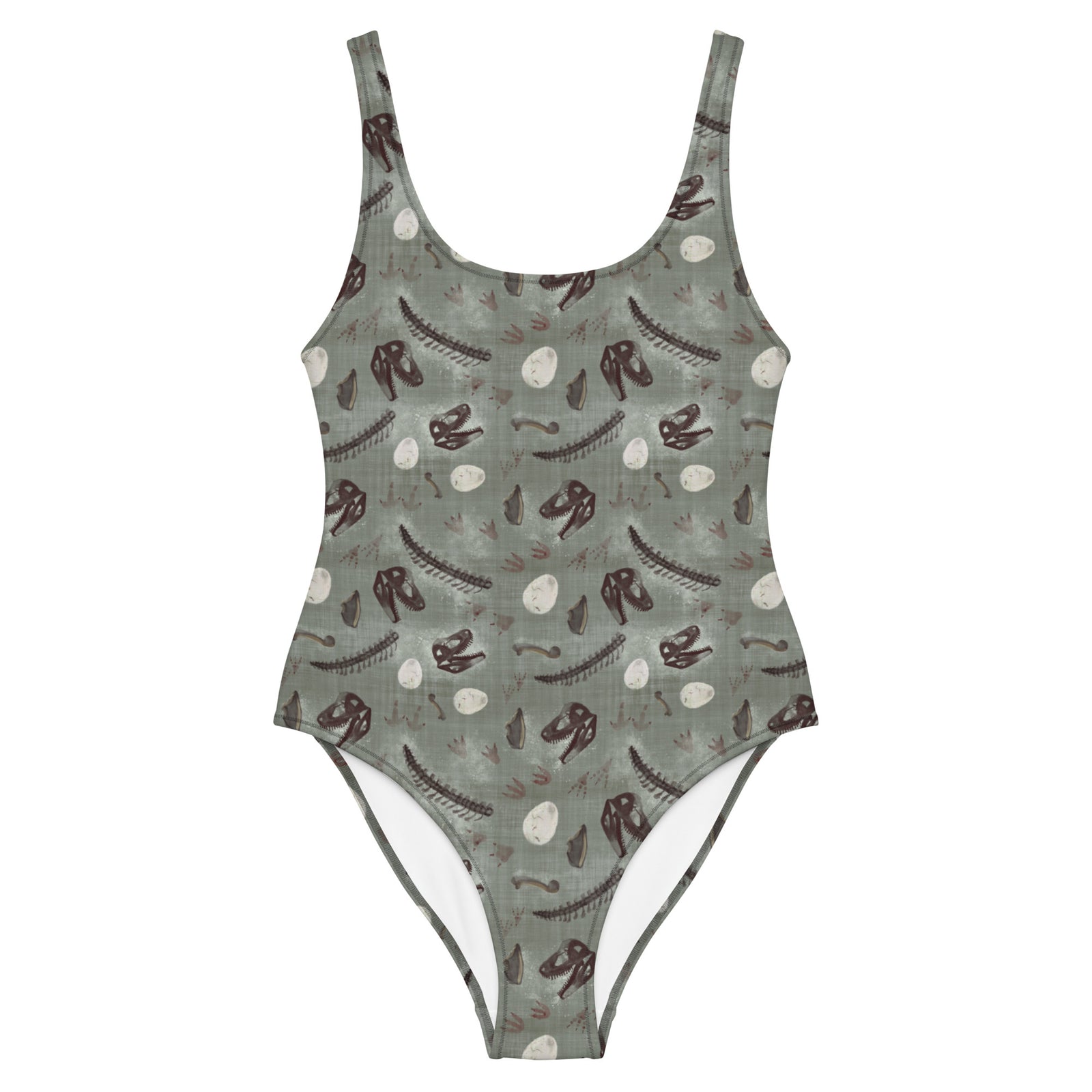Ancient Relics - Women's Dinosaur One-Piece Swimsuit