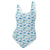 Blue Watercolor Dinos - Women's Swimsuit