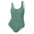 Green Stegosaurus - Women's Dinosaur Swimsuit