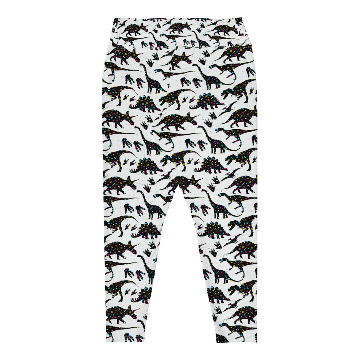 Crazy 90&#39;s - Dinosaur Plus Size Leggings