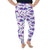 Crazy Purple Dinos - Women's Dinosaur Plus Size Leggings