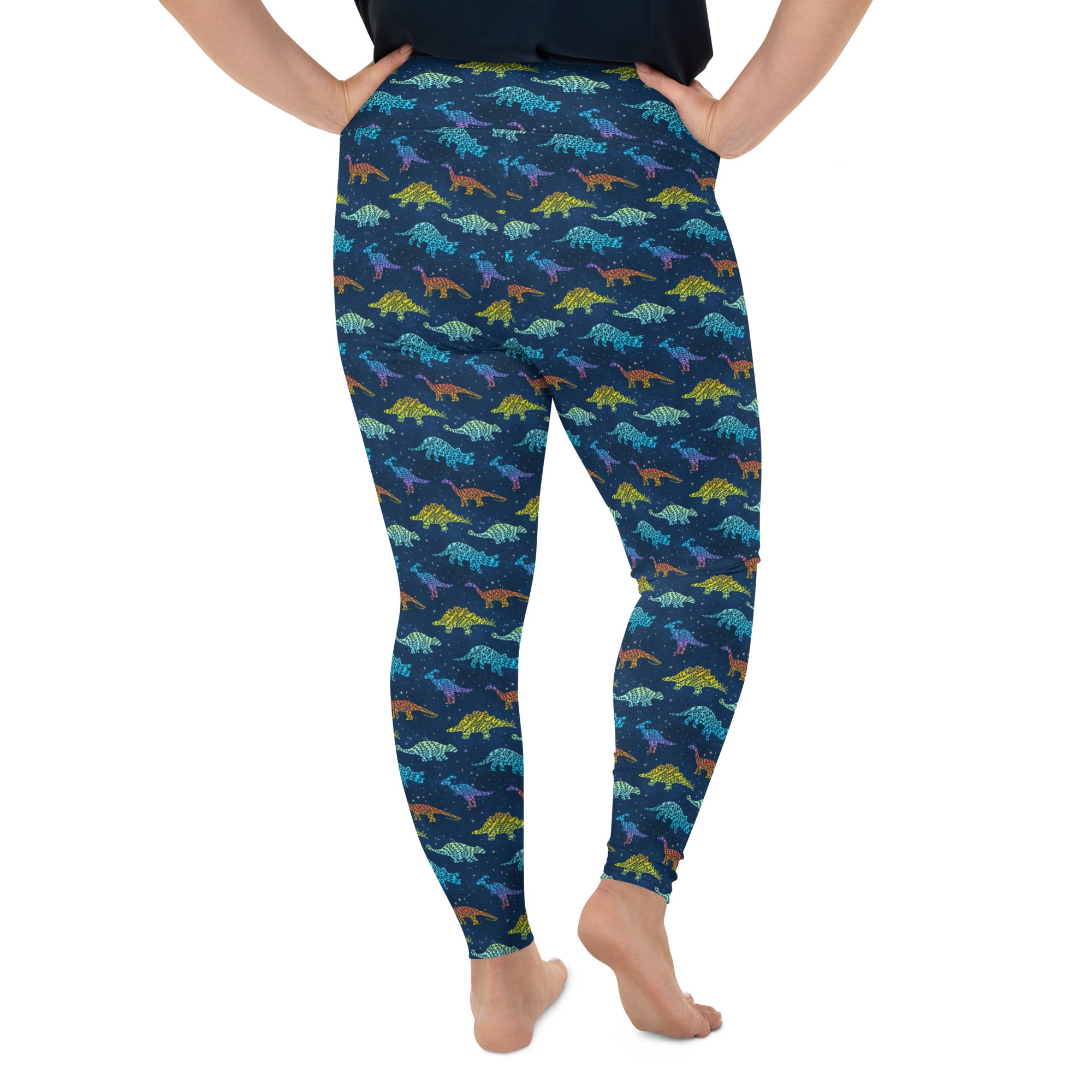 Rainbow Galaxy - Women's Plus Size Leggings