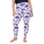 Crazy Purple Dinos - Women's Dinosaur Plus Size Leggings