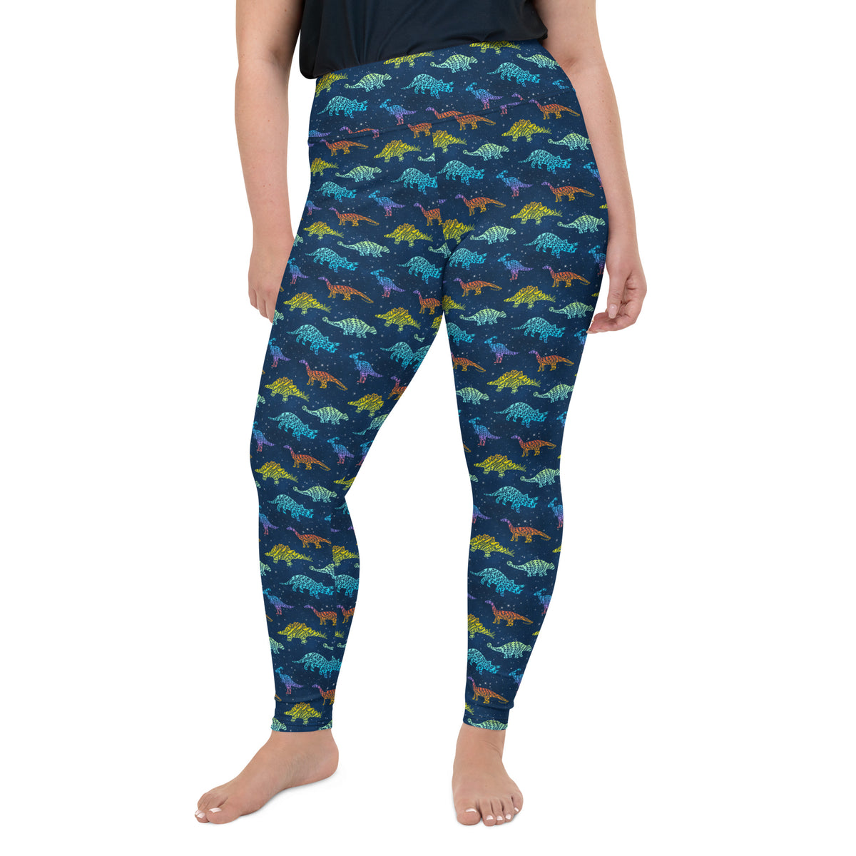 Rainbow Galaxy - Women&#39;s Plus Size Leggings