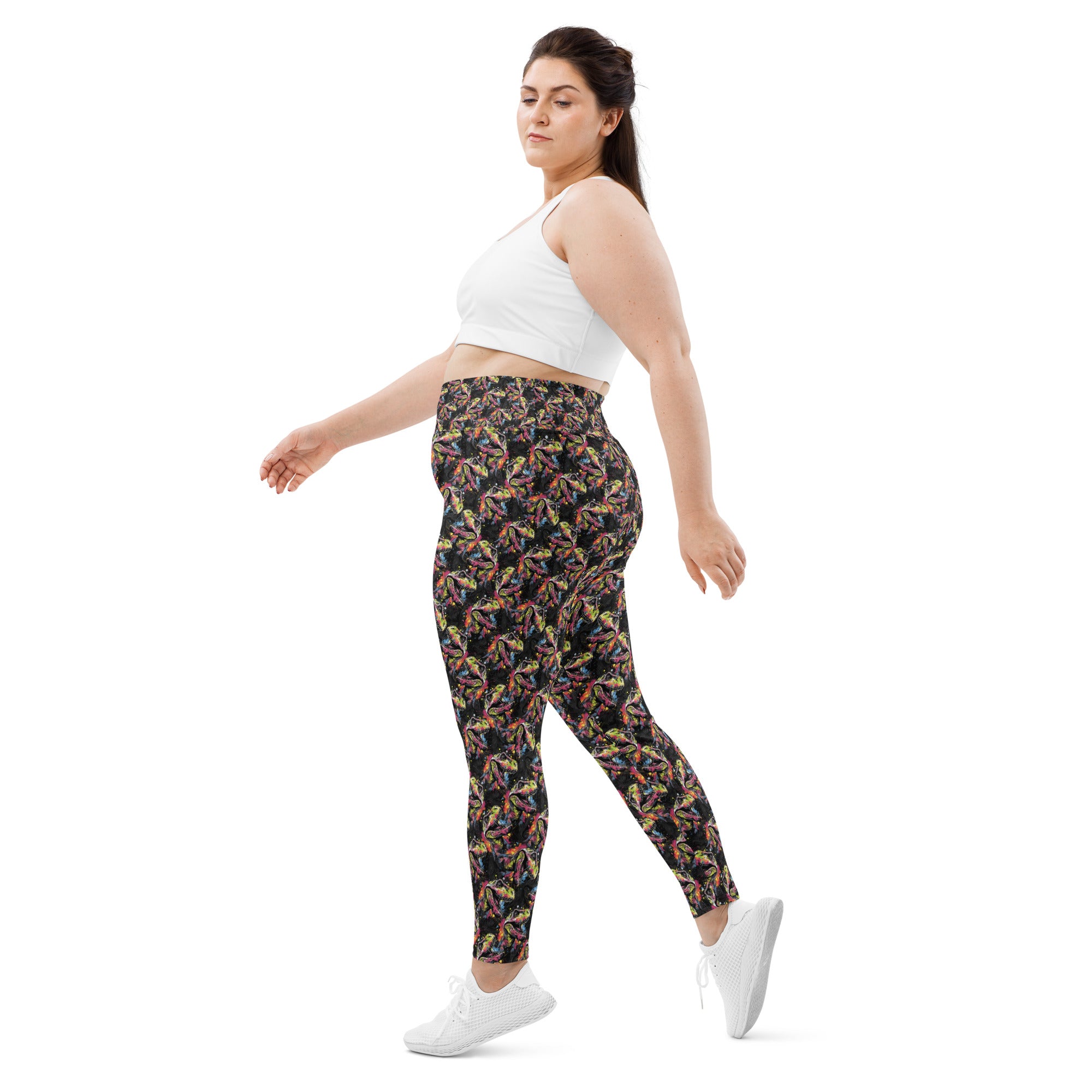 Splashin' Rex - Dinosaur Plus Size Leggings