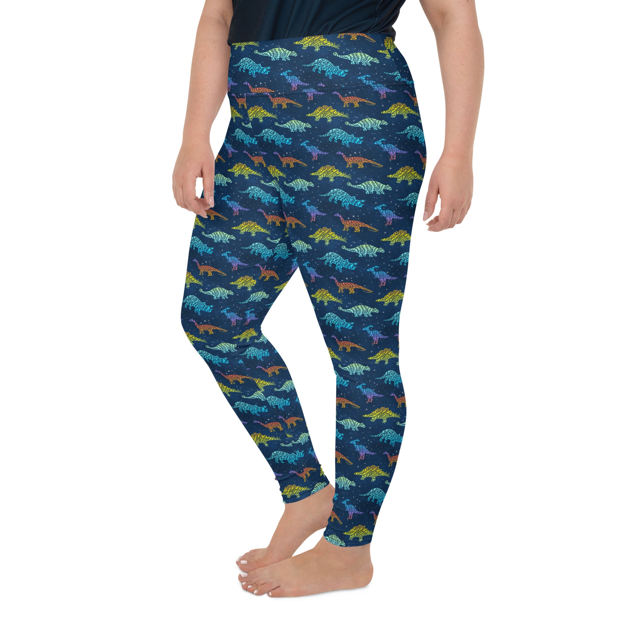 Rainbow Galaxy - Women's Plus Size Leggings