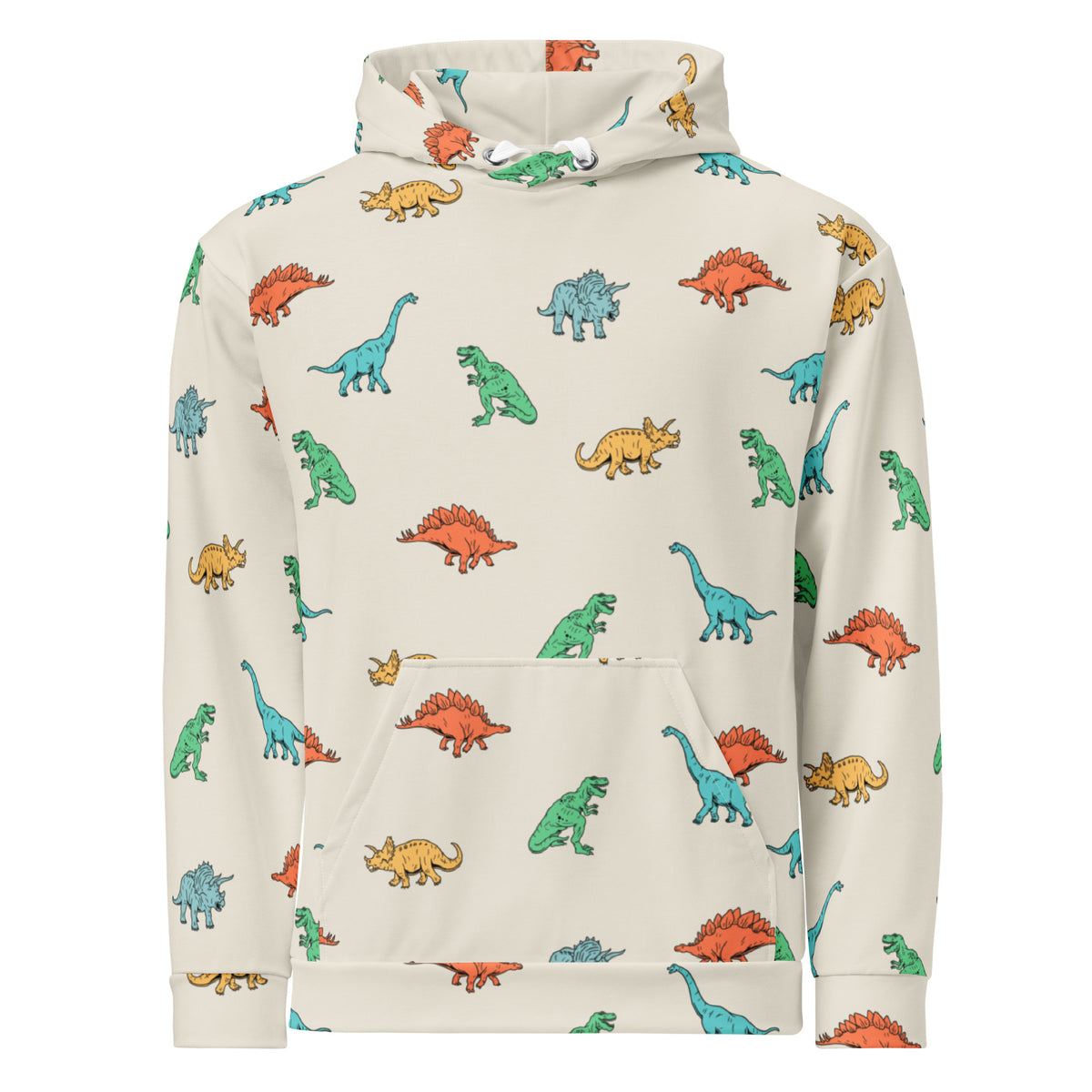 Colorful Dinos - Dinosaur Hoodie