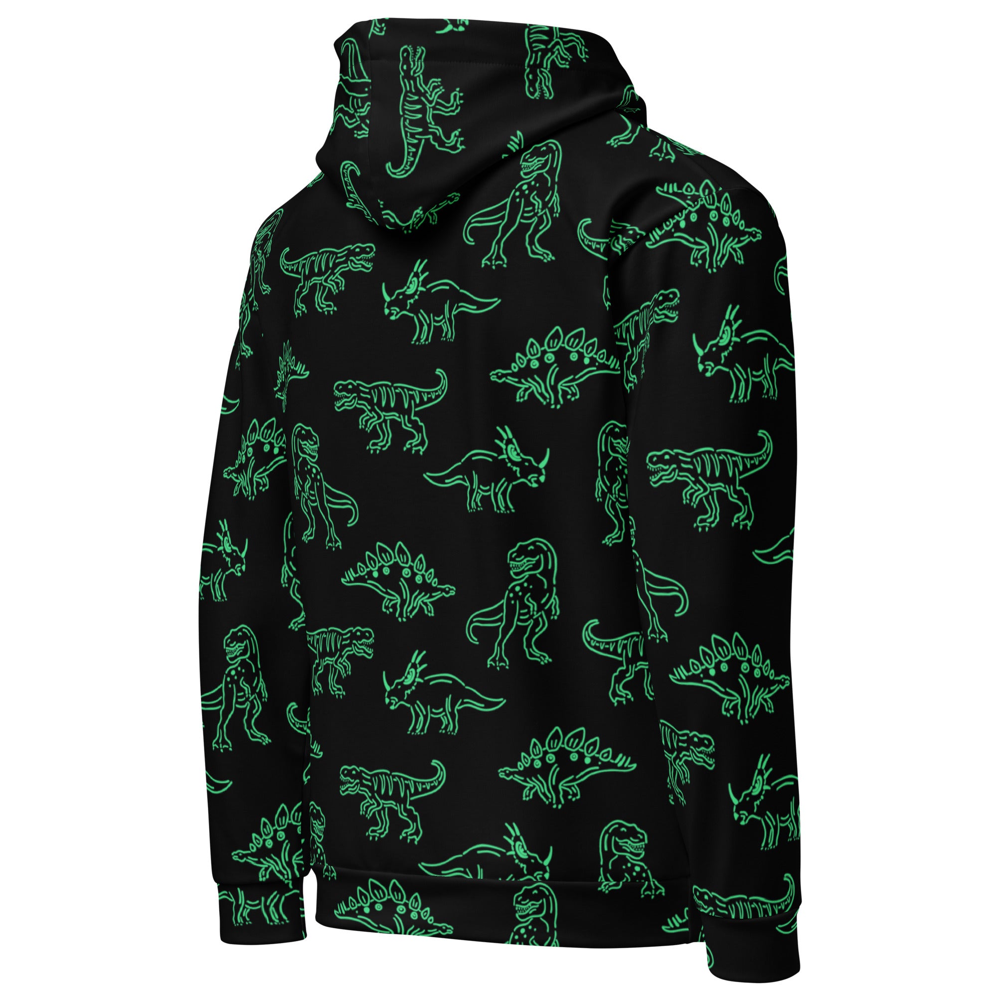 Neon Dinos - Dinosaur Hoodie