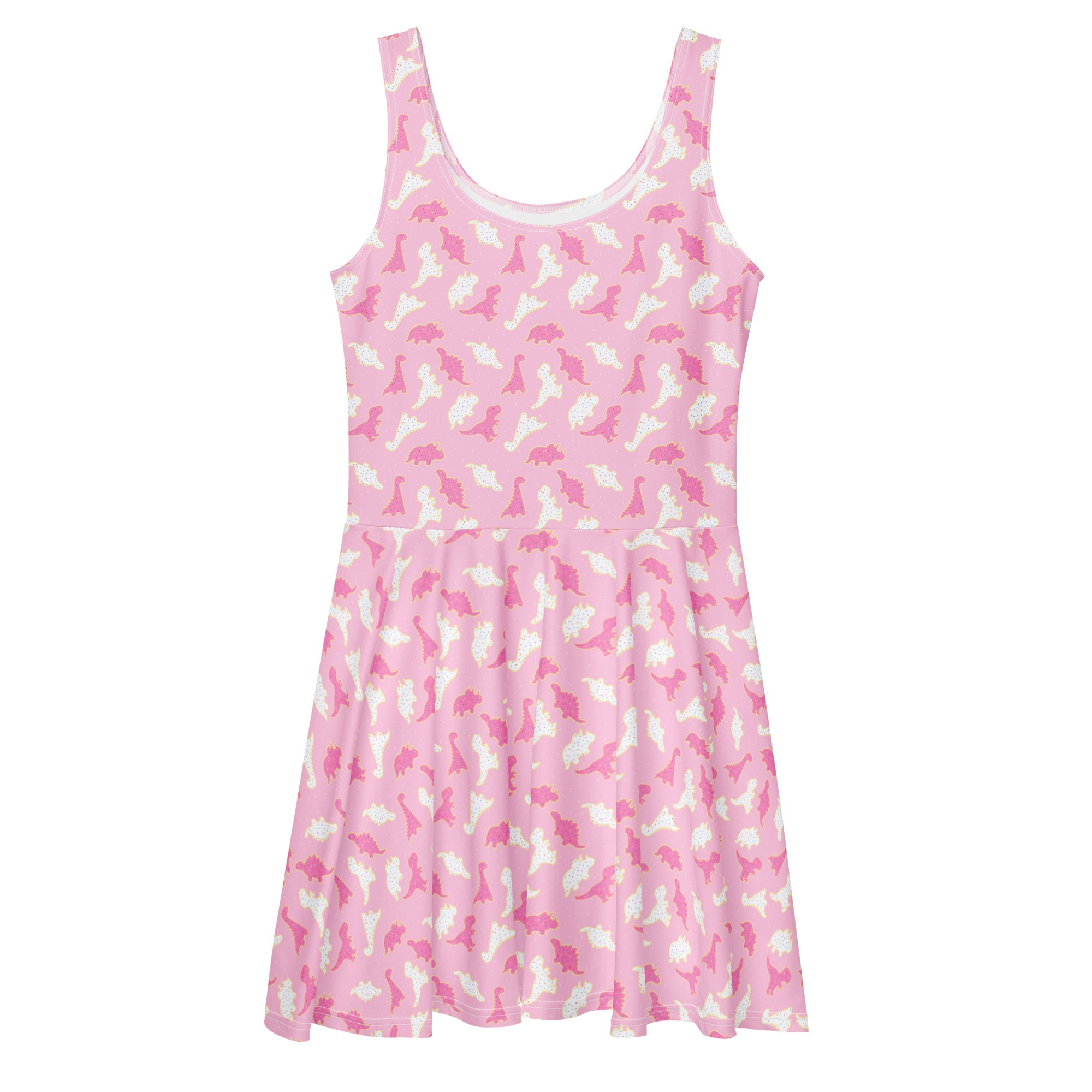 dinosaur skater dress Dinosaur Fanatic Skater Dress The Art of Tyler Lamph