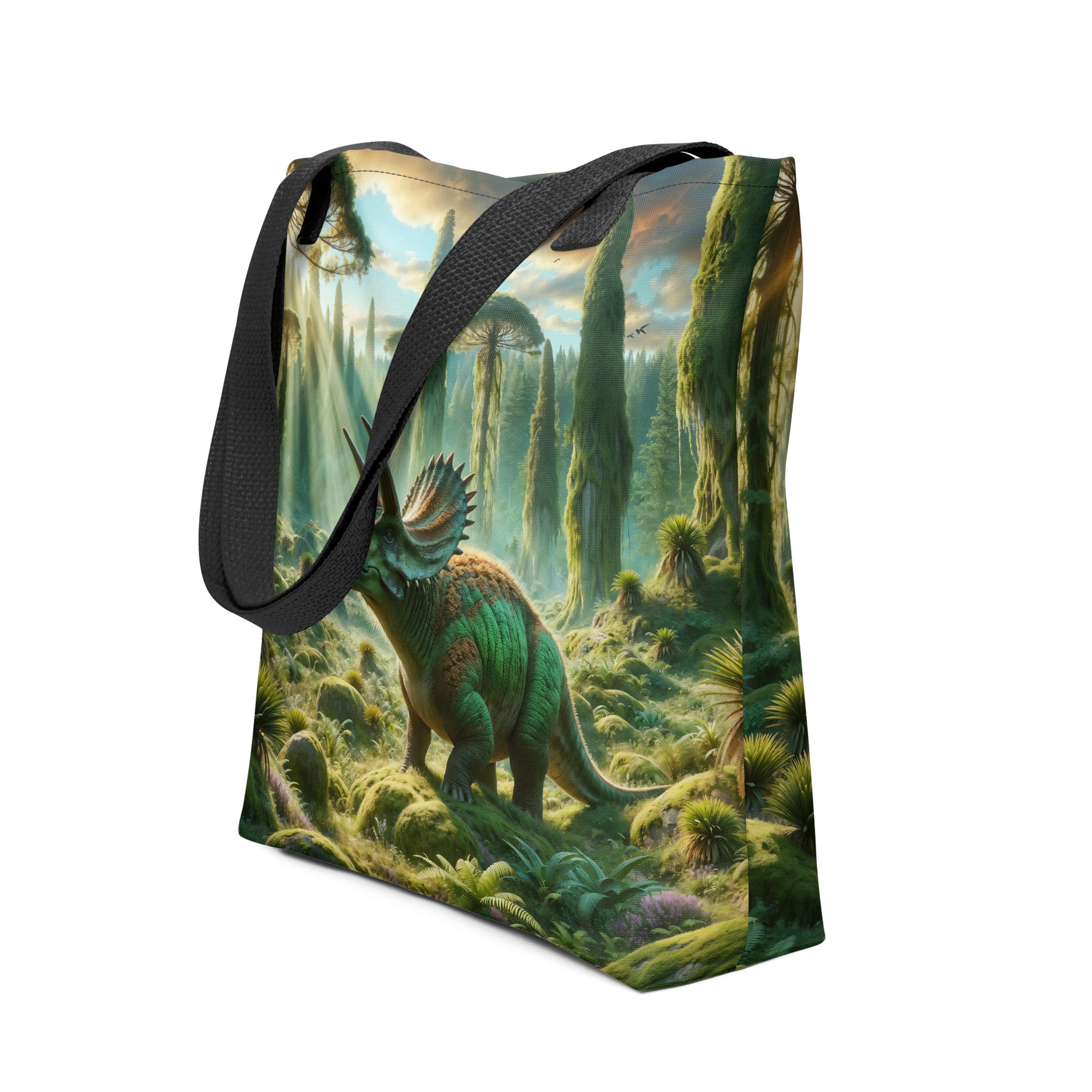 Mossy Avaceratops - Dinosaur Tote Bag