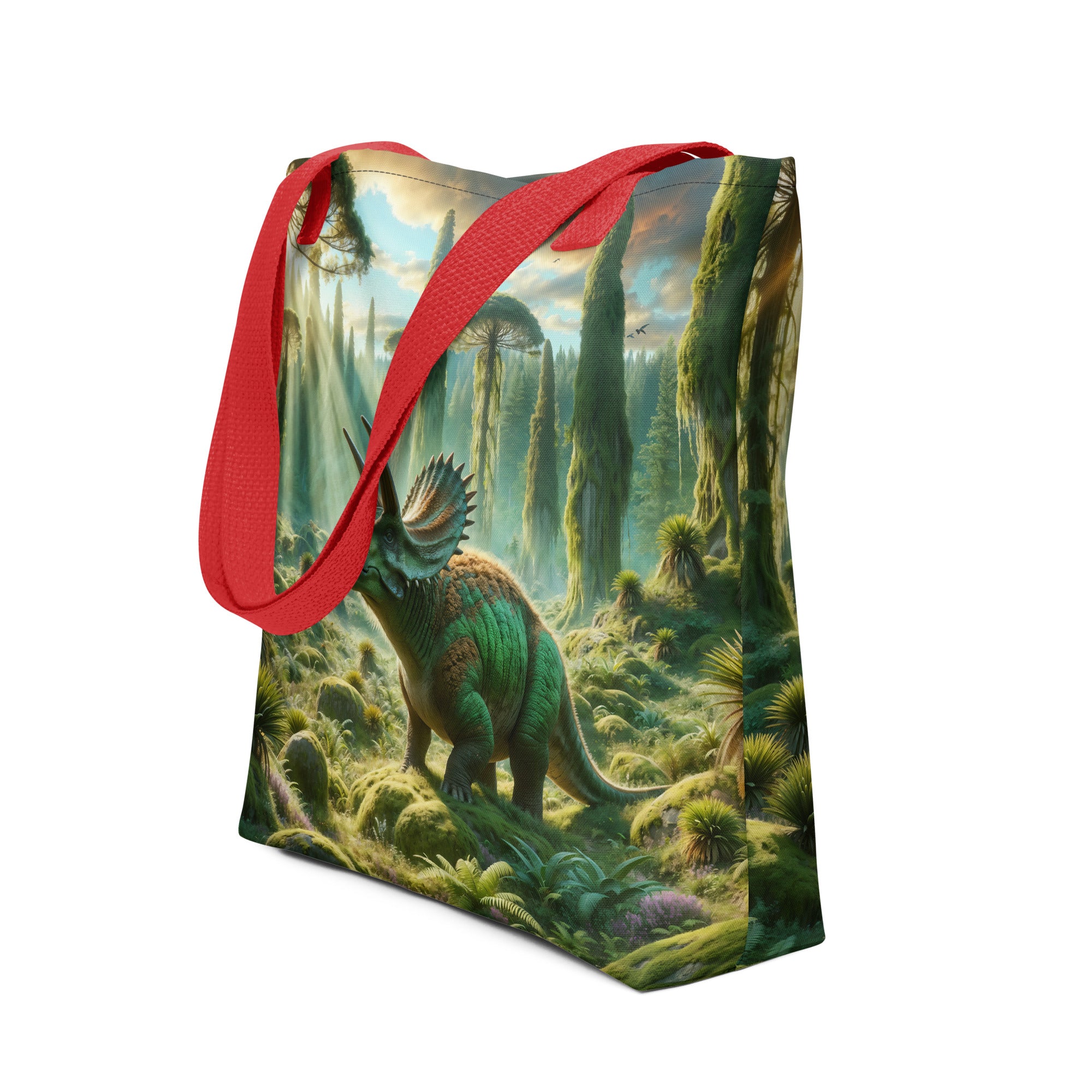 Mossy Avaceratops - Dinosaur Tote Bag