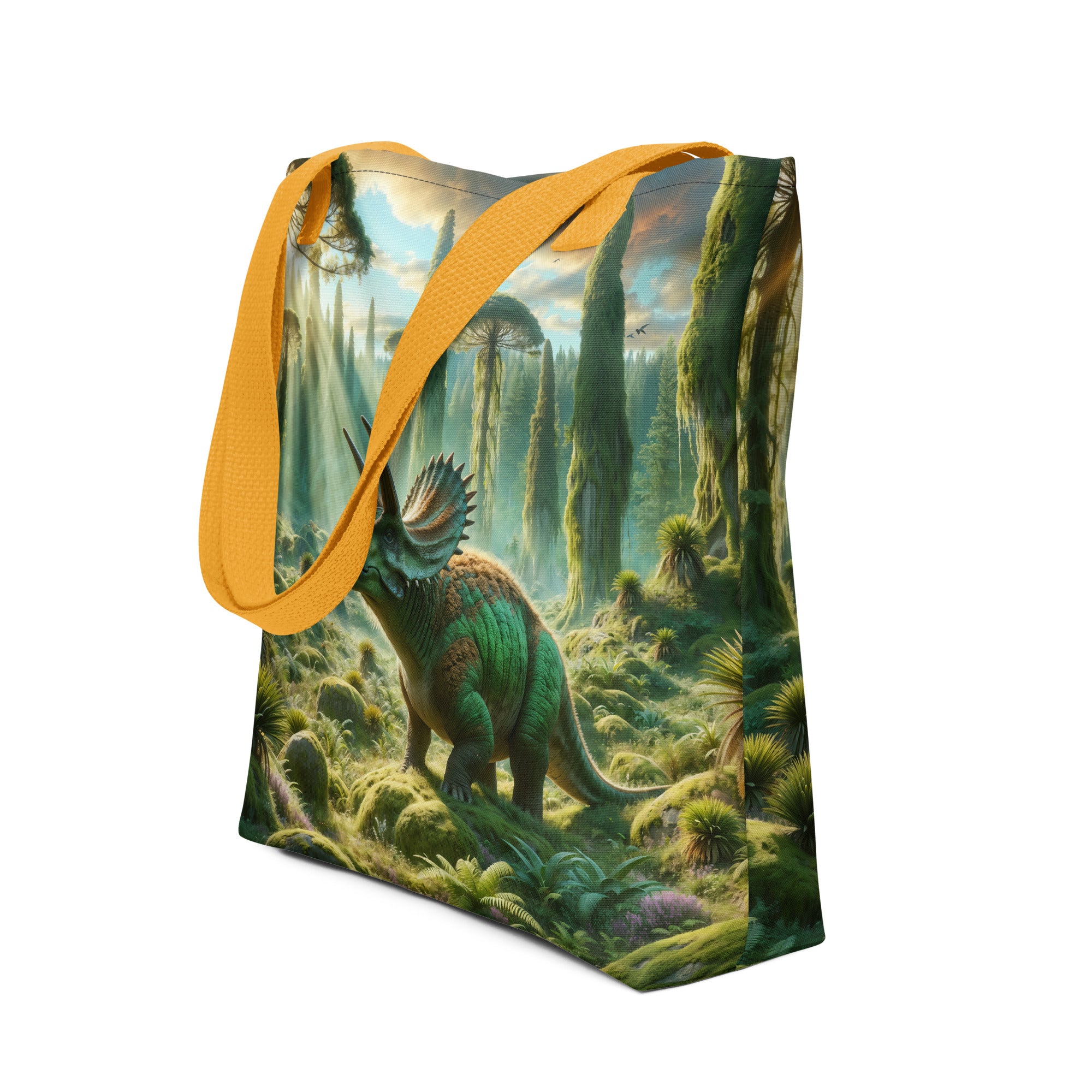 Mossy Avaceratops - Dinosaur Tote Bag