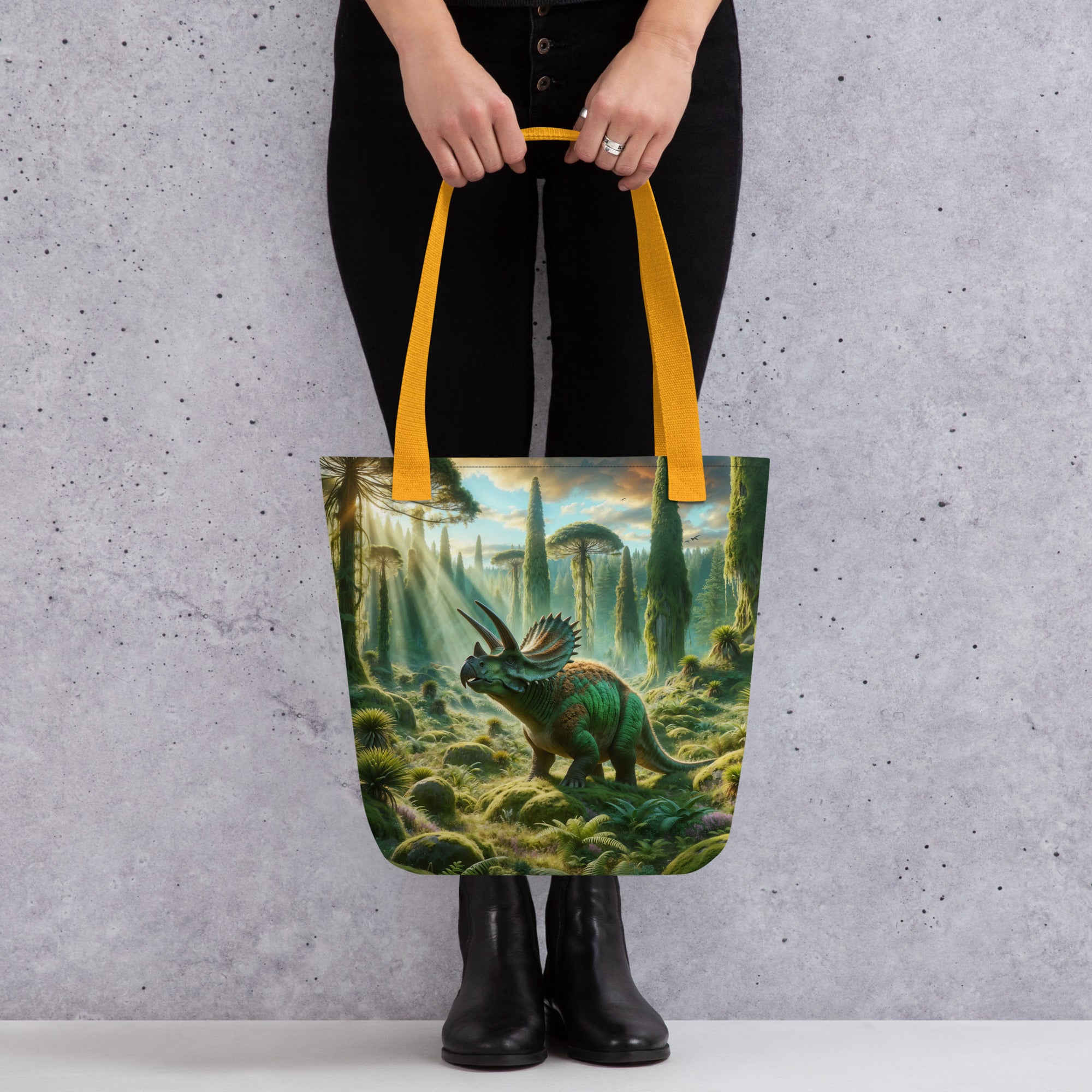 Mossy Avaceratops - Dinosaur Tote Bag