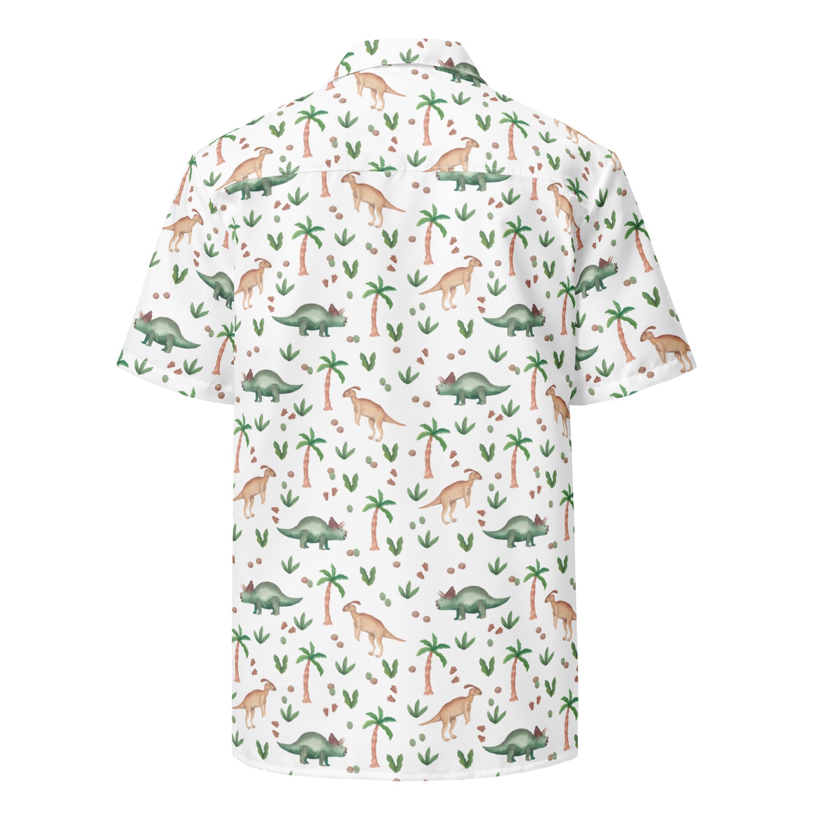 Coconuts & Palms - Dinosaur Hawaiian Shirt