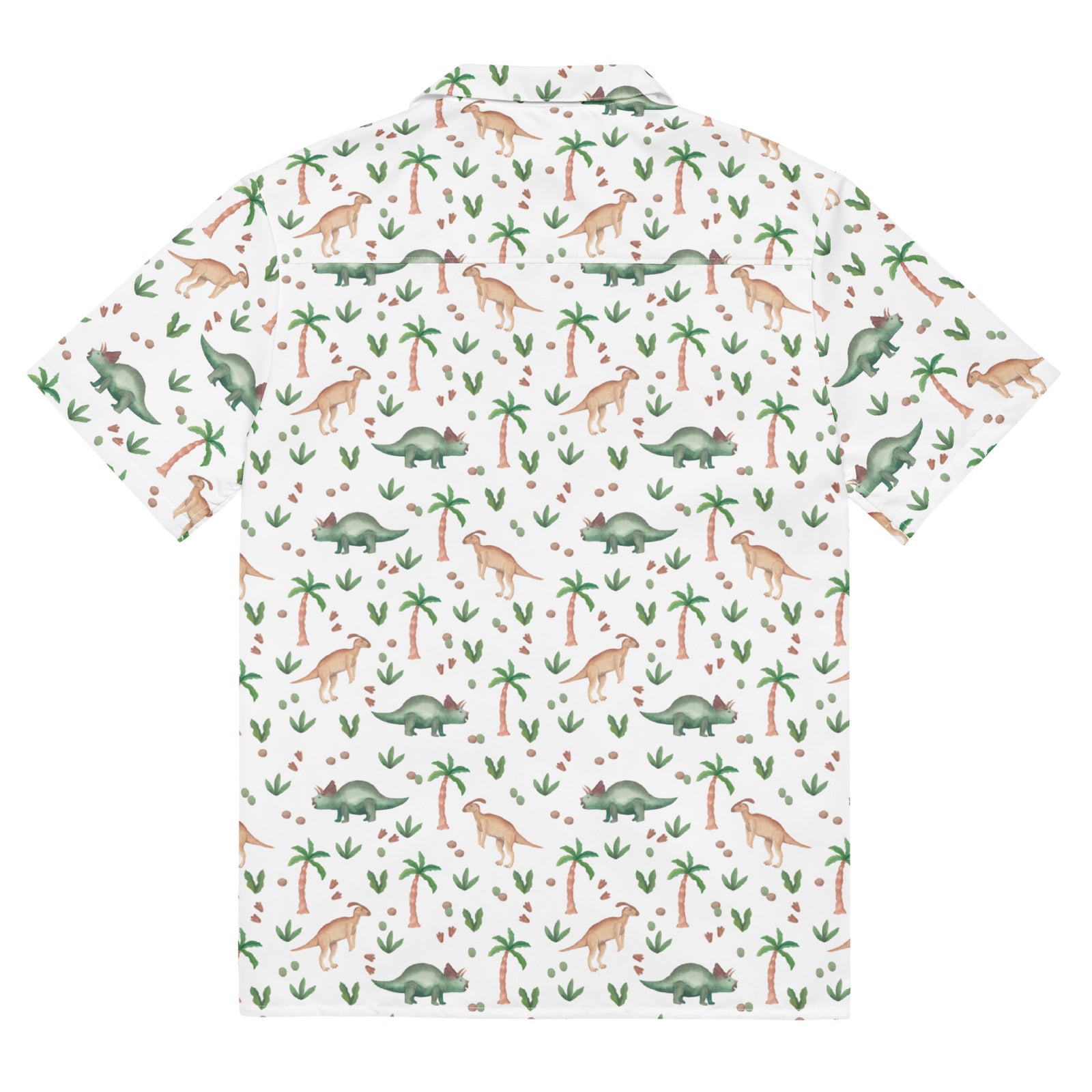 Coconuts & Palms - Dinosaur Hawaiian Shirt