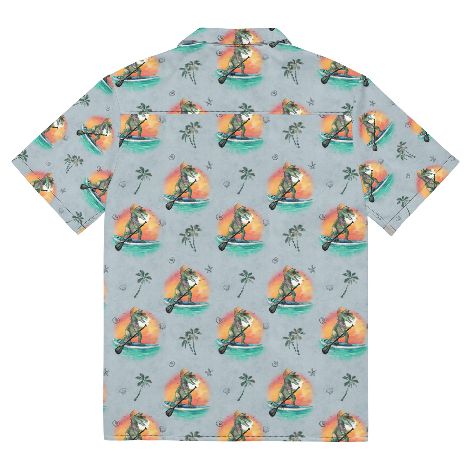 SUP Rex - Dinosaur Hawaiian Shirt