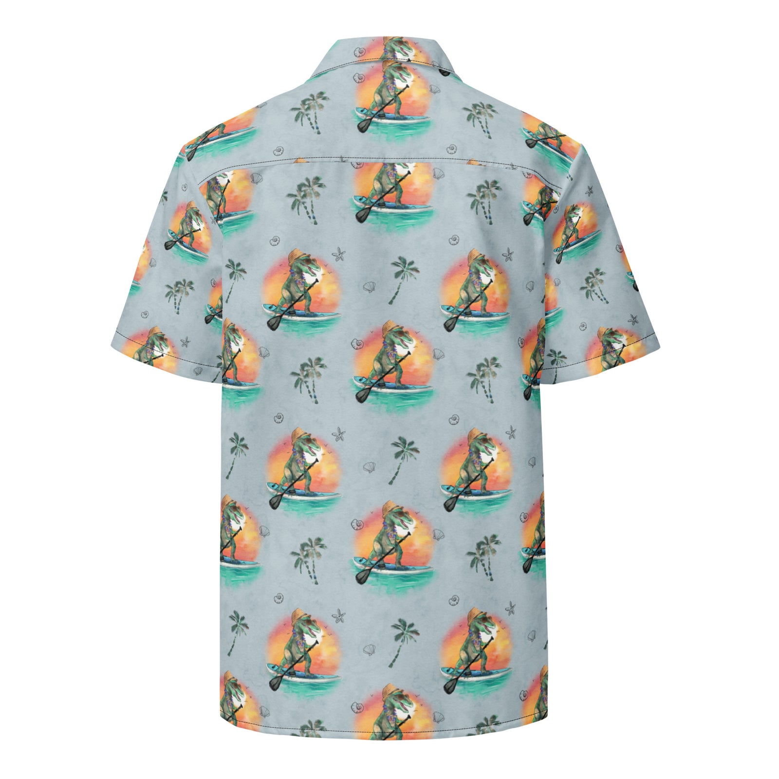 SUP Rex - Dinosaur Hawaiian Shirt