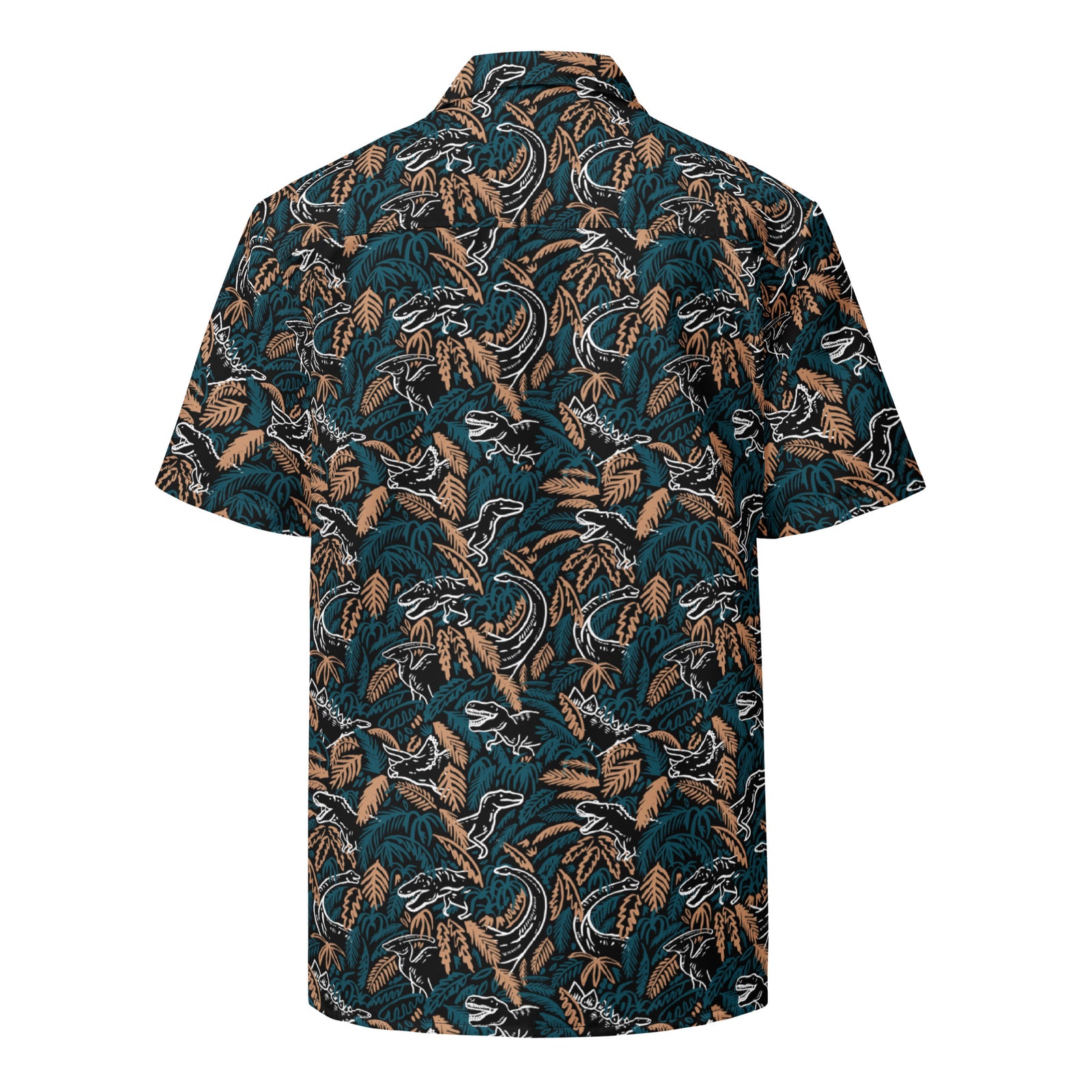 Dino Jungle - Dinosaur Hawaiian Shirt