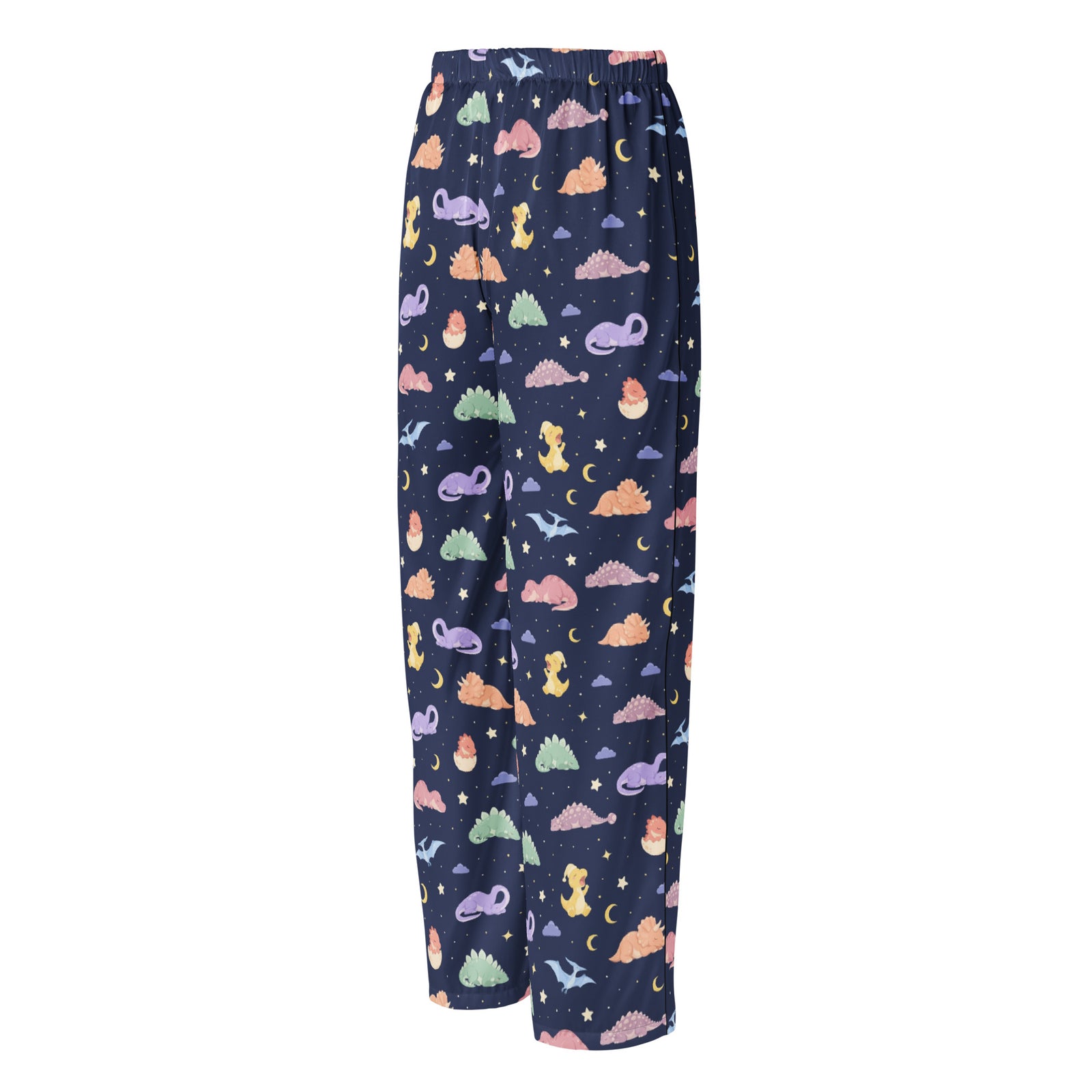 Sleepy Dinos women's dinosaur pajama pants - right back view