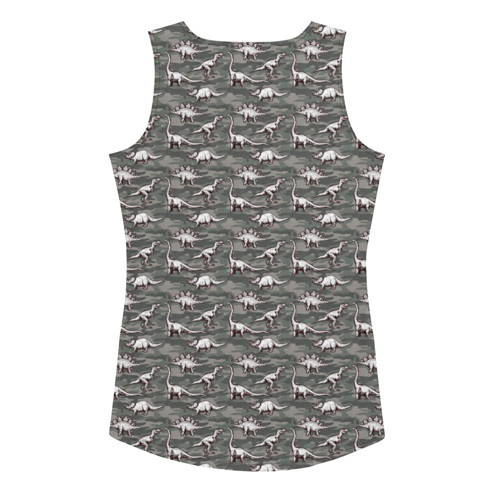 Camo Stencils - Women's Dinosaur Tank Top