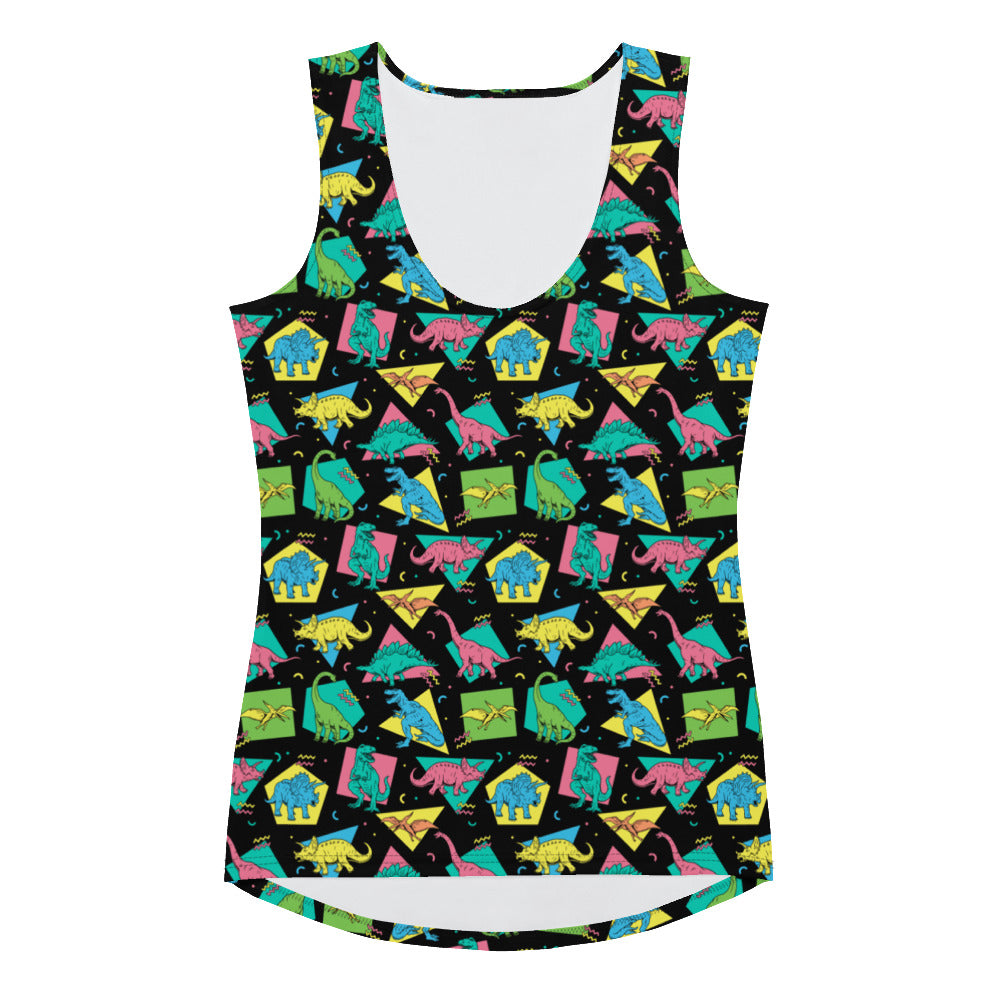 90&#39;s Dinos - Women&#39;s Dinosaur Tank Top