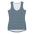 Blue and White - Women's Dinosaur Tank Top