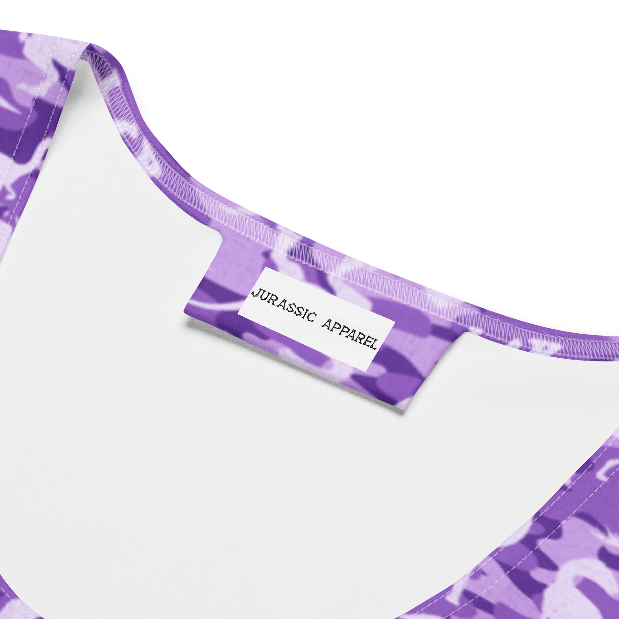 Purple Camo - Women's Dinosaur Tank Top