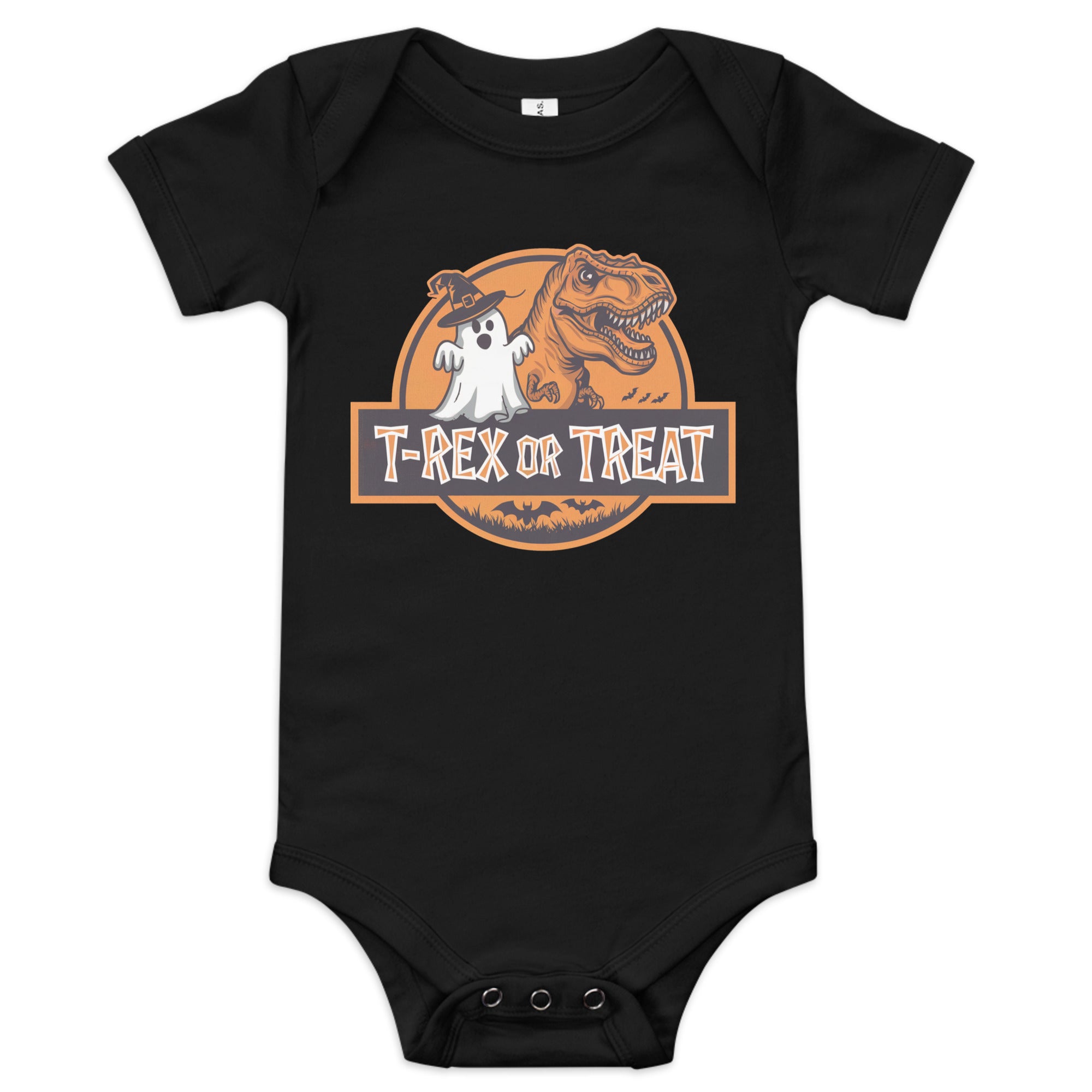 T-Rex or Treat - Dinosaur Baby Bodysuit