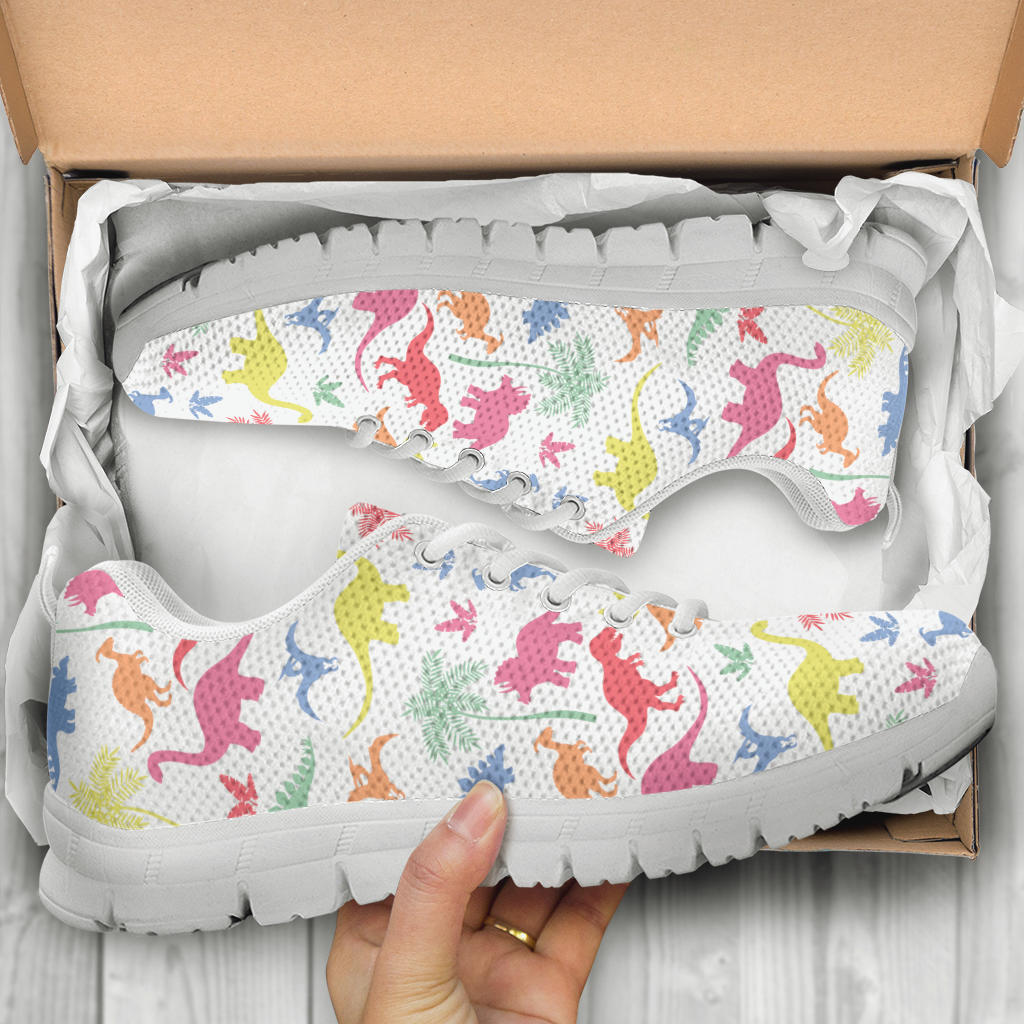 Vibrant Prehistoric Adventure - Dinosaur Sneaker