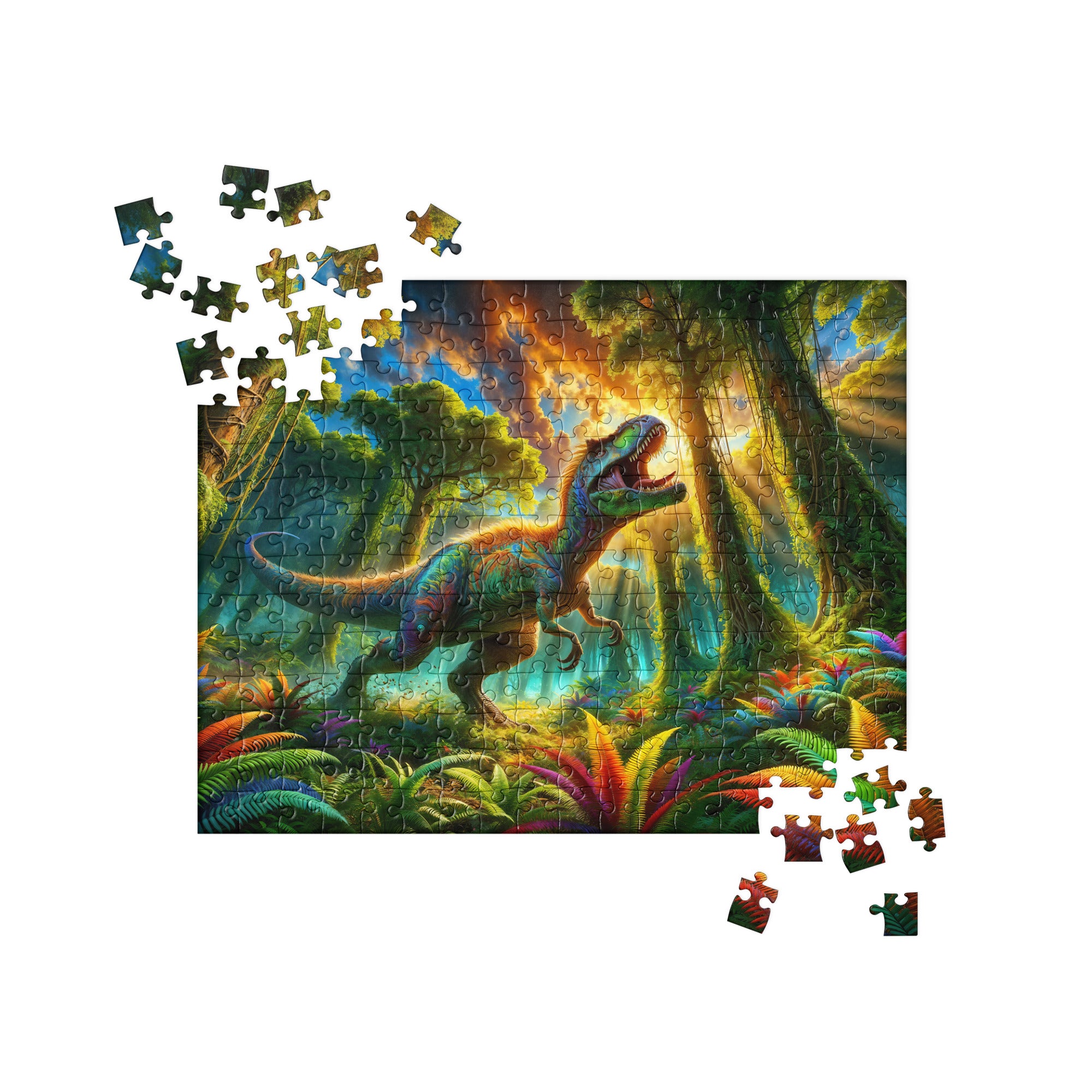 Sunny Morning - Dinosaur Puzzle