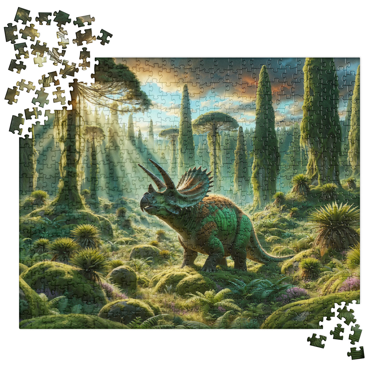 Mossy Avaceratops - Dinosaur Puzzle