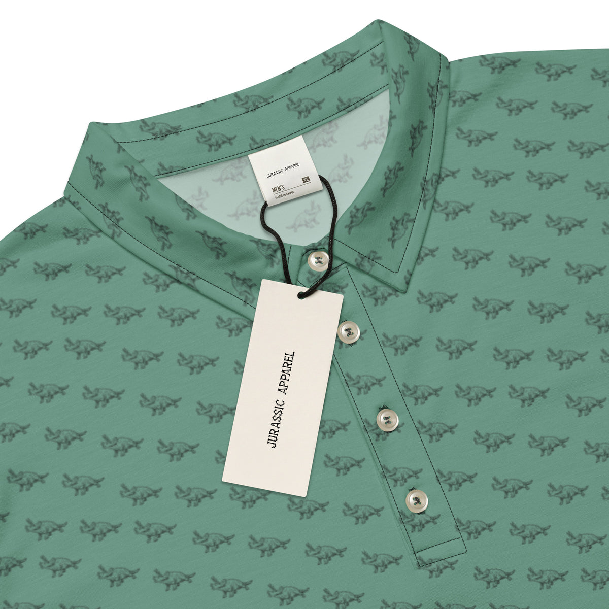 Triceratops - Dinosaur Slim Fit Polo