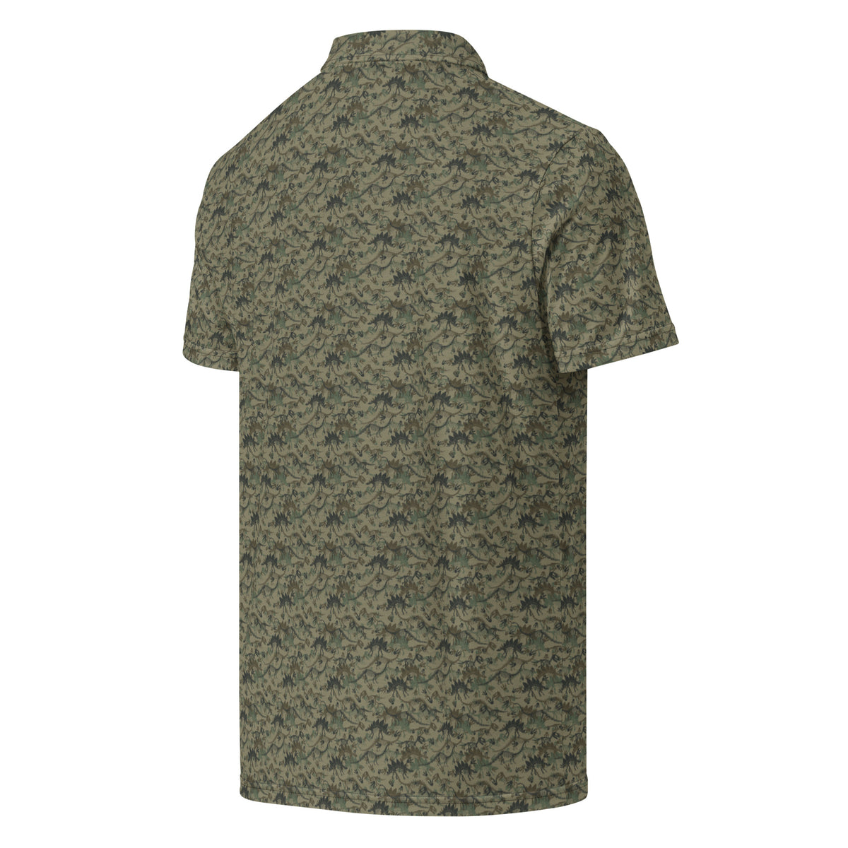 Camo Dinos - Dinosaur Slim Fit Polo