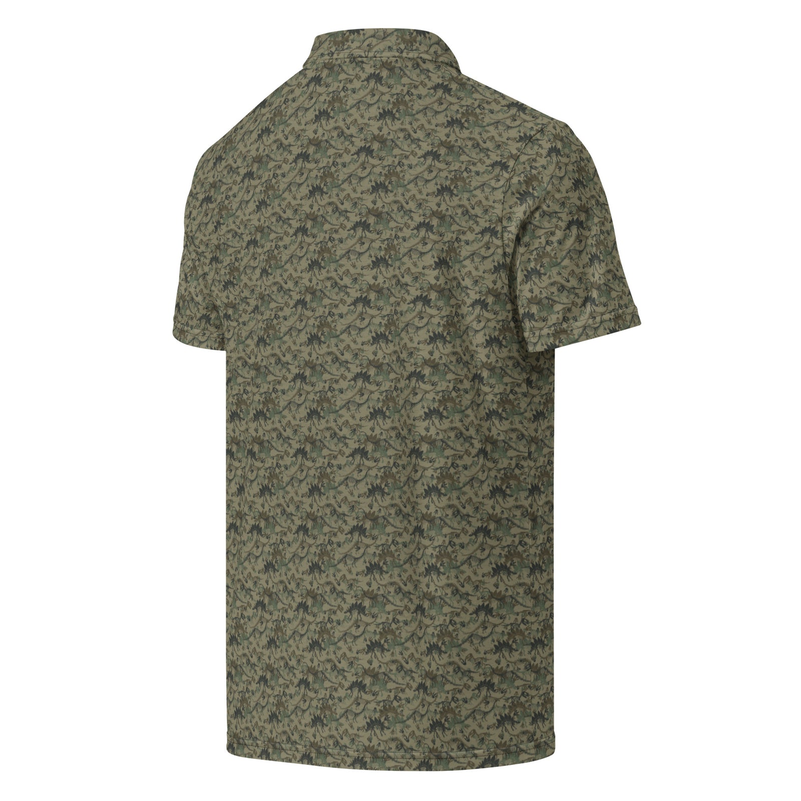 Camo Dinos - Dinosaur Slim Fit Polo