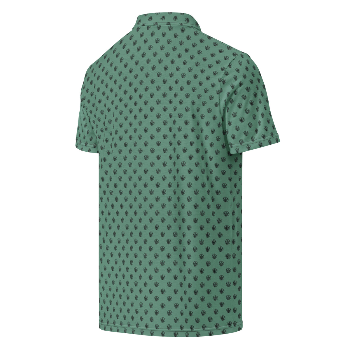 Dino Footprints - Dinosaur Slim Fit Polo