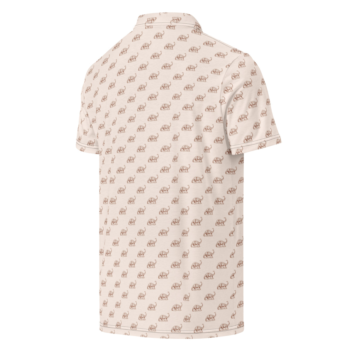 Brontosaurus - Dinosaur Slim Fit Polo