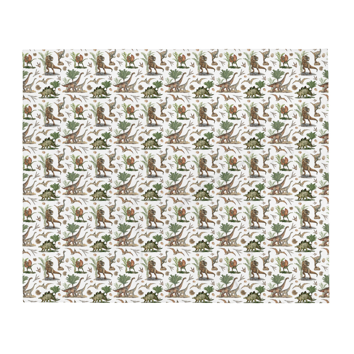 Dinosaur Array - Dinosaur Blanket