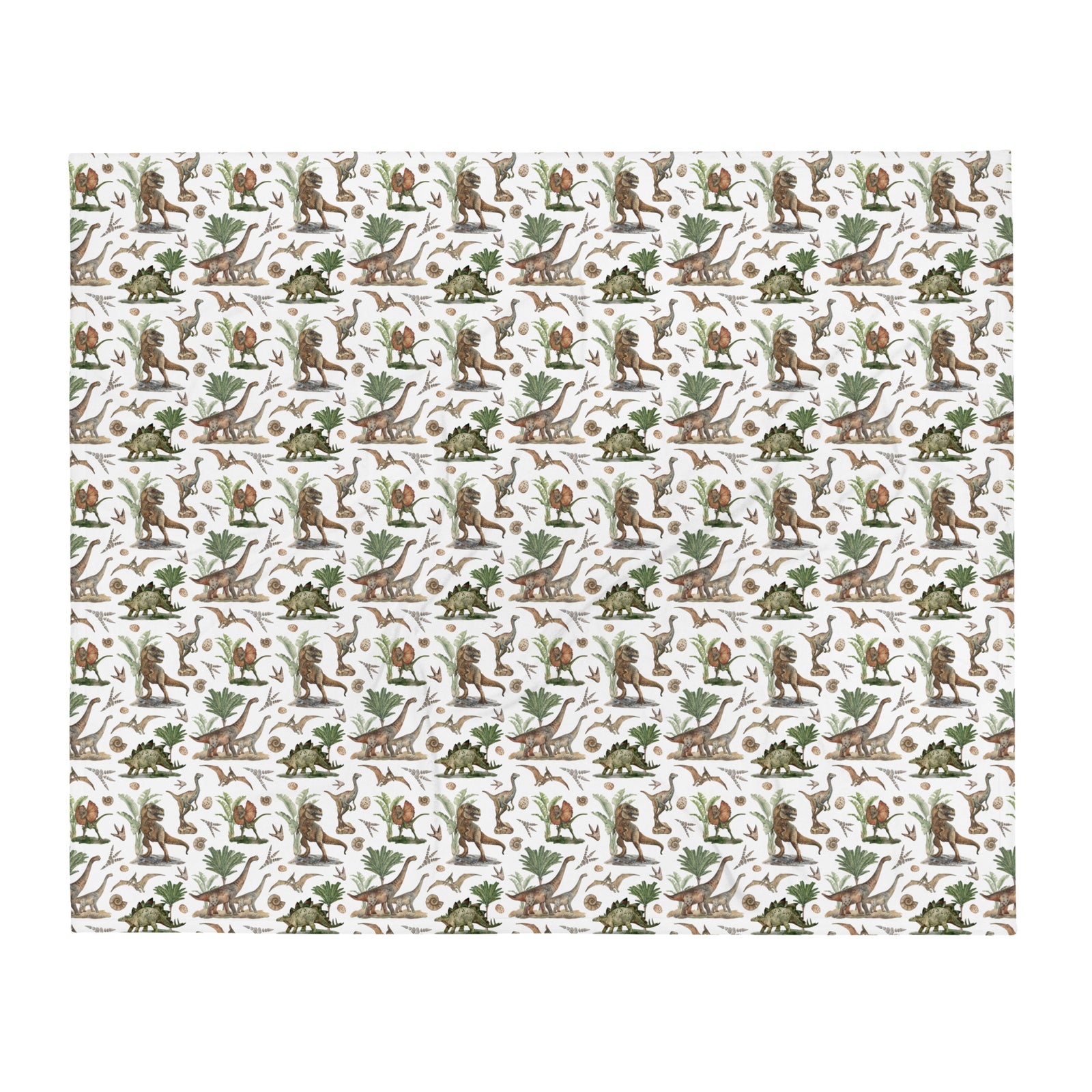 Dinosaur Array - Dinosaur Blanket