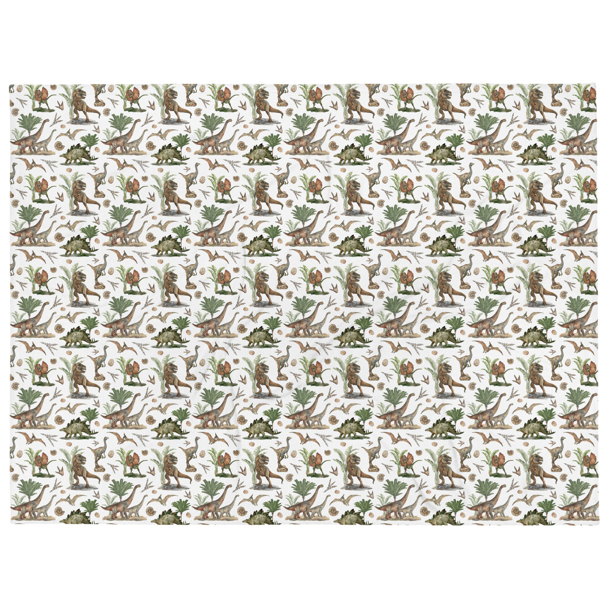 Dinosaur Array - Dinosaur Blanket